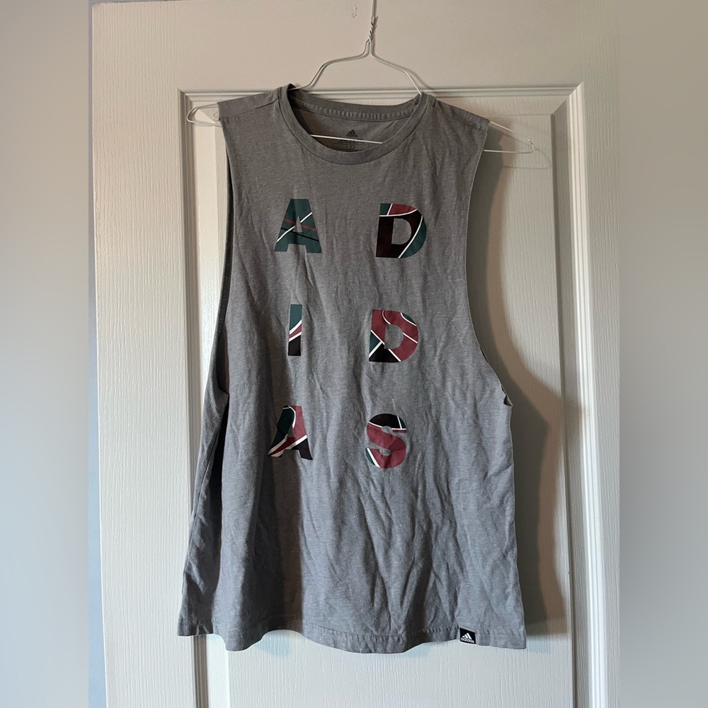 Adidas Gray Performance Tank